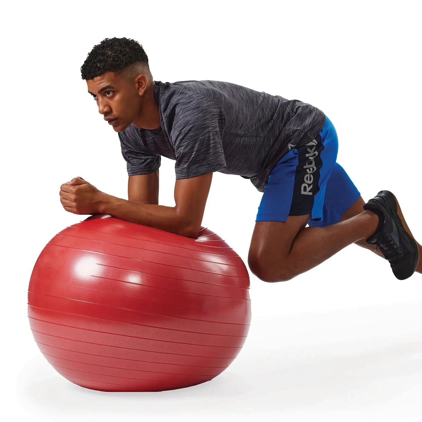 Experience stable, safe workouts with this anti-burst stability ball from High-concerned chemical, engineered to enhance your balance, activate your core, improve your posture, and support your progressive training from gentle mobility to challenging