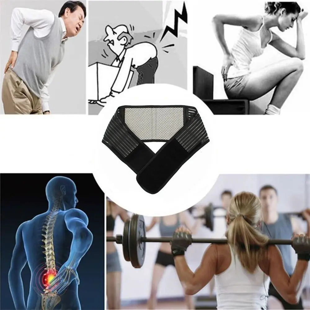 Experience relief with the Effect Magnetic Back Support Belt that hugs your spine, warms tired muscles, and supports your everyday movements.