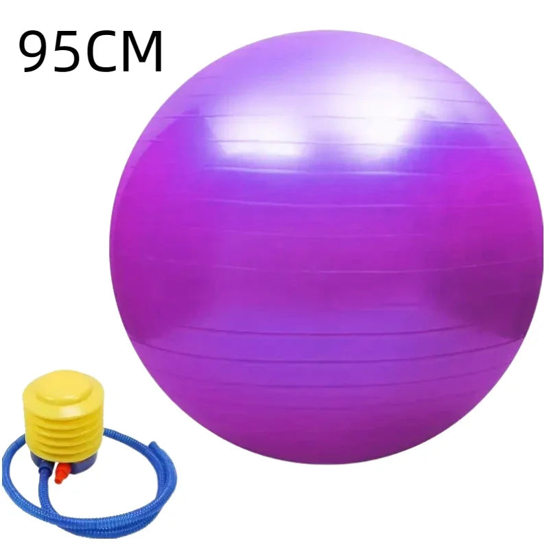 From High-concerned, this explosion proof yoga ball powers your home workouts with safer, thicker PVC for lasting, low risk training, endurance, and versatile use.