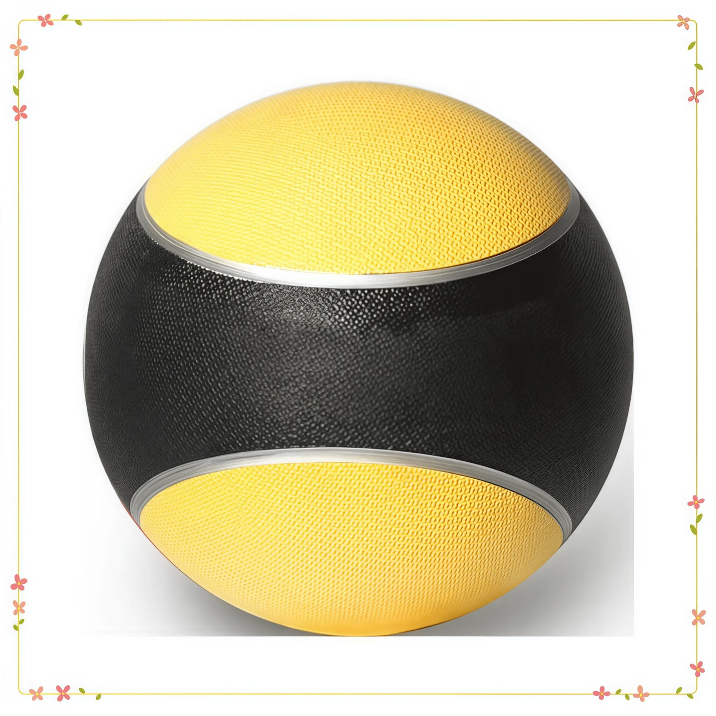 Department Name Barbell Rubber Medicine Ball 8lb For Core Training