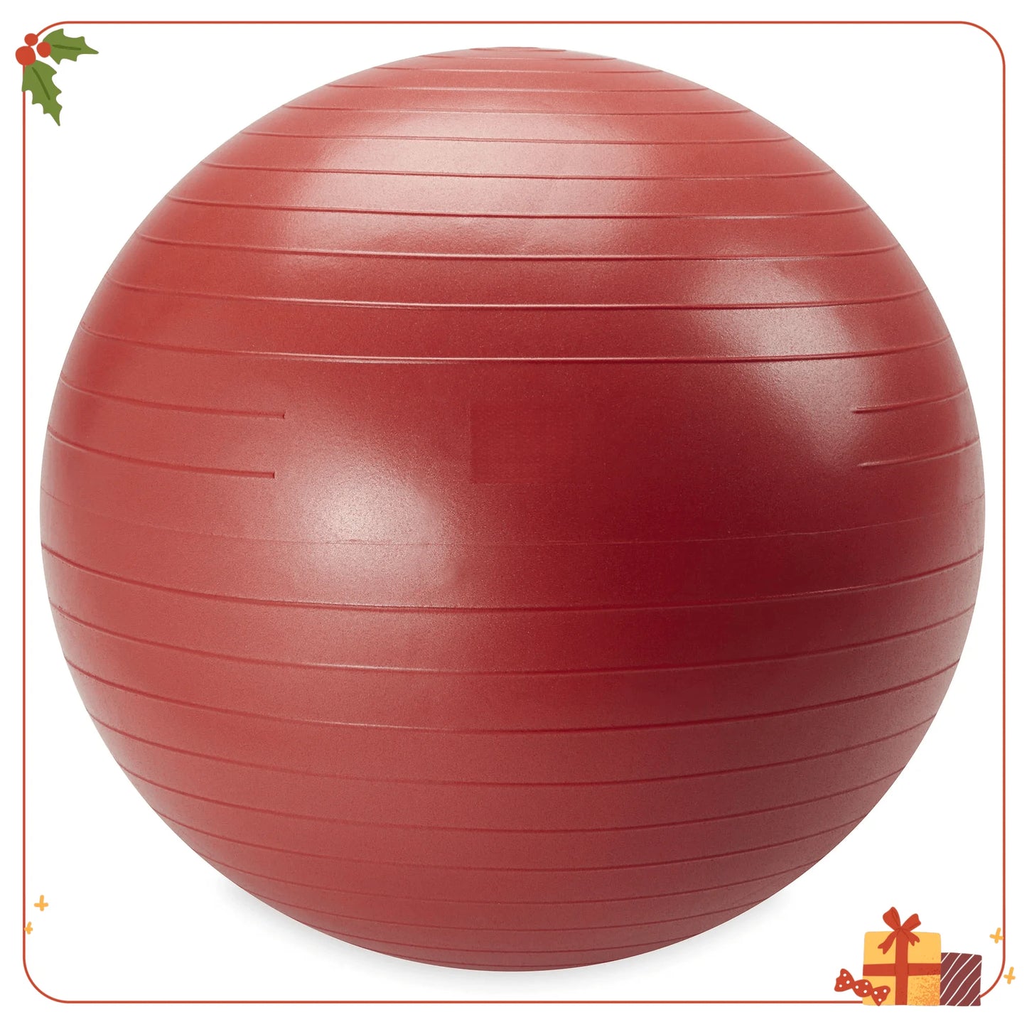 Experience stable, safe workouts with this anti-burst stability ball from High-concerned chemical, engineered to enhance your balance, activate your core, improve your posture, and support your progressive training from gentle mobility to challenging