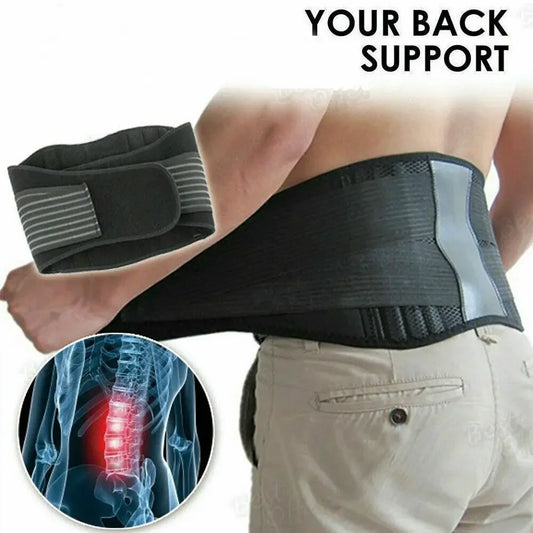 Experience relief with the Effect Magnetic Back Support Belt that hugs your spine, warms tired muscles, and supports your everyday movements.