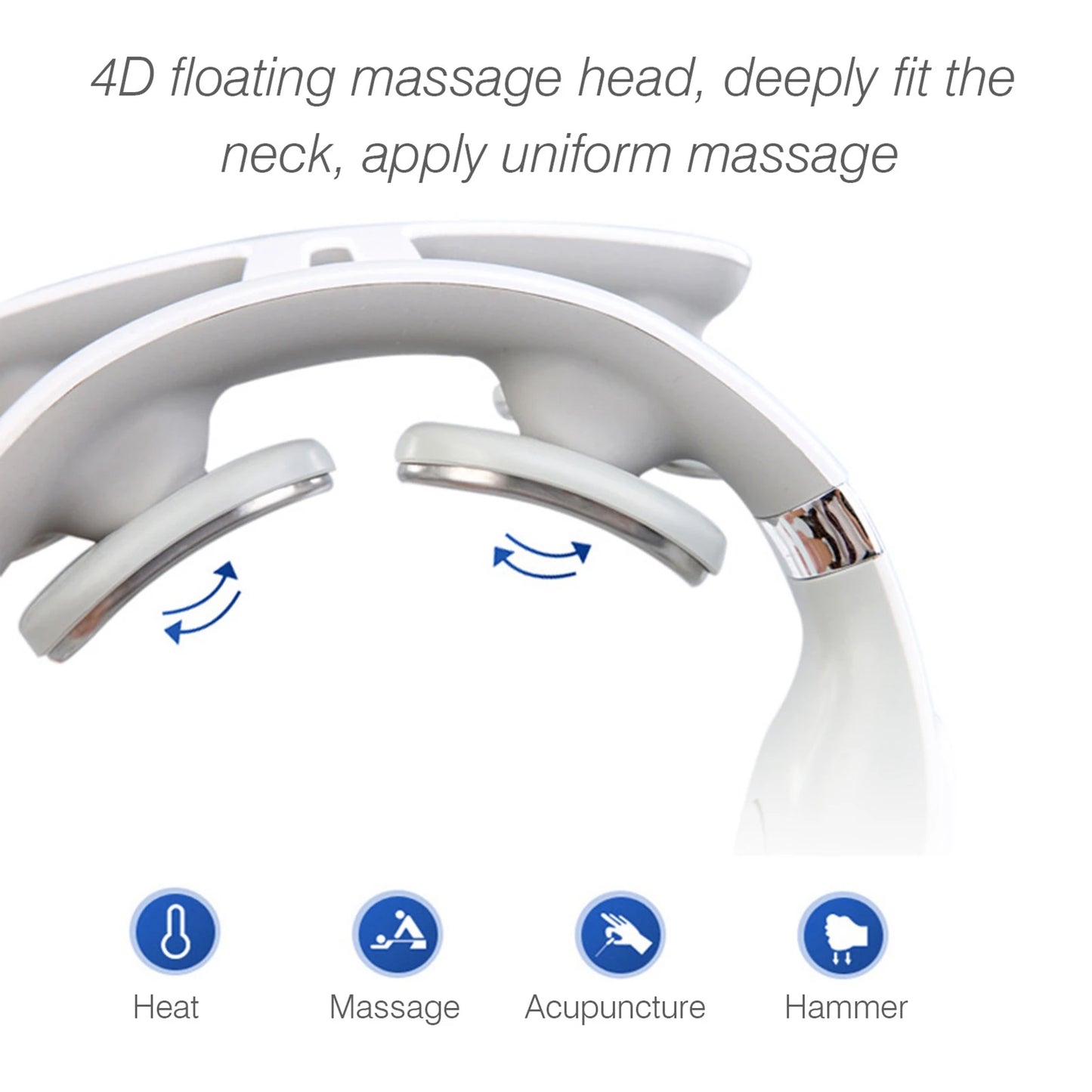 Experience lasting neck relief with the Electronic Neck Massager, designed to ease tension and restore comfort during long days at your desk and beyond.