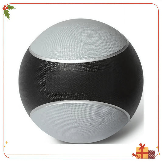 12 Pound Rubber Medicine Ball With Textured Grip For Strength Training CrossFit
