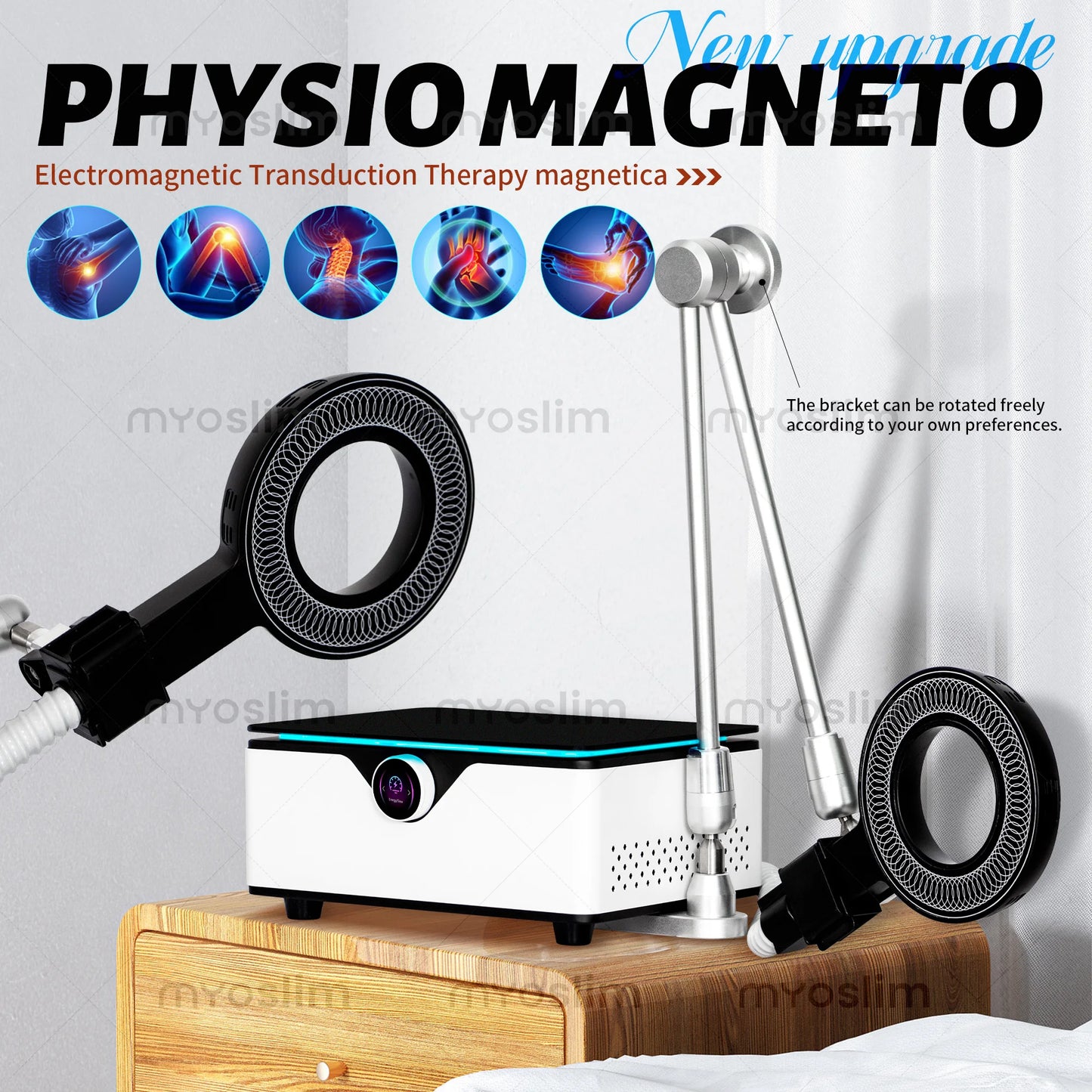 Myoslim Pain Relief Magnetic Therapy Machine For Physiotherapy