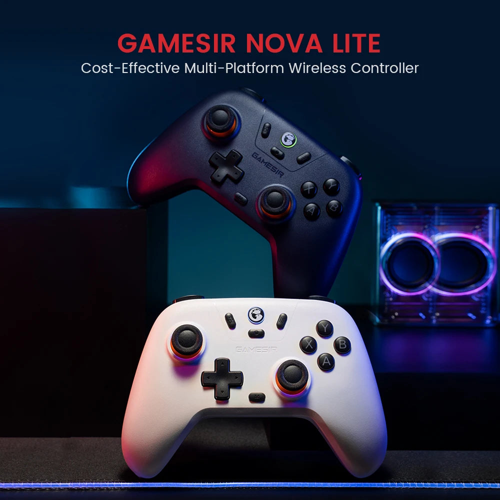 GameSir Nova Lite Wireless Gamepad Controller Bluetooth Dongle And Wired For Nintendo Switch Android iOS PC And Steam