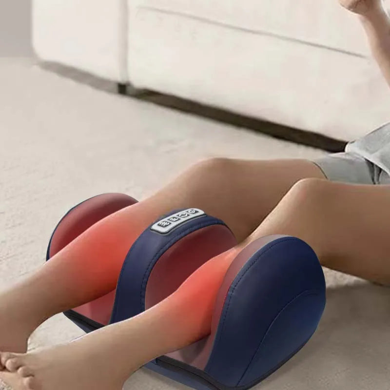 Hign-Concerned Foot and Leg Shiatsu Massage Machine With Heat 110V US Plug