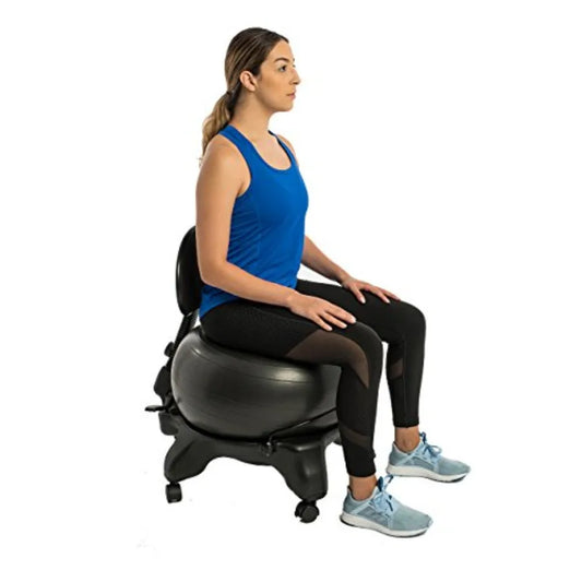 XMSJ brings you an adjustable active sitting ball chair that keeps you moving, comfortable, and focused during long workdays, boosting productivity.